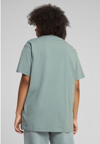 Puma - Koszulka unisex Essentials Elevated PUMA Green Moon. Kolor: zielony. Materiał: materiał