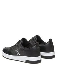 Calvin Klein Jeans Sneakersy Basket Cupsole Low Lth Mono YM0YM00574 Czarny. Kolor: czarny. Materiał: skóra #4