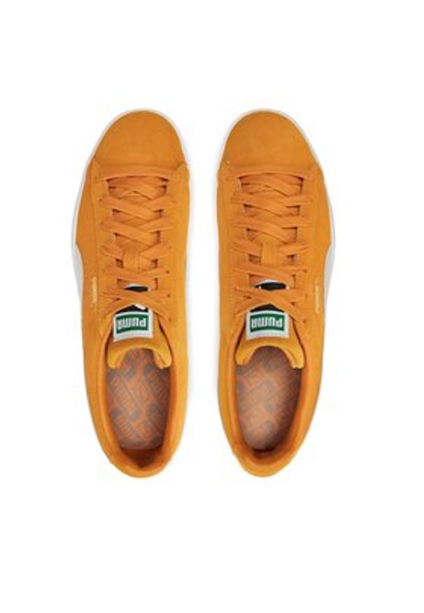 Puma Sneakersy Suede Classic Xxi 374915-97 Pomarańczowy. Kolor: pomarańczowy. Materiał: skóra, zamsz. Model: Puma Suede