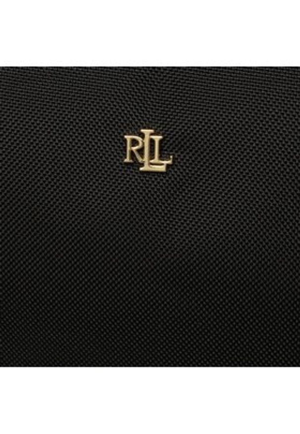 Lauren Ralph Lauren Torebka 431916737002 Czarny. Kolor: czarny. Materiał: skórzane