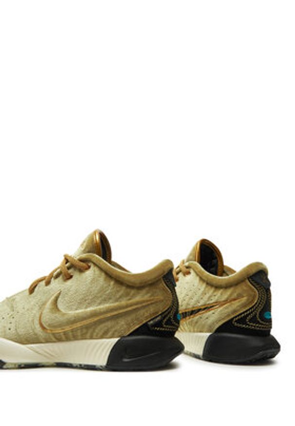 Nike Sneakersy Lebron XXI Qs FZ7883 700 Brązowy. Kolor: brązowy. Materiał: materiał