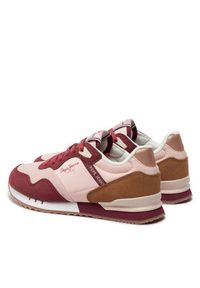 Pepe Jeans Sneakersy London One G On G PGS30544 Różowy. Kolor: różowy. Materiał: materiał #2