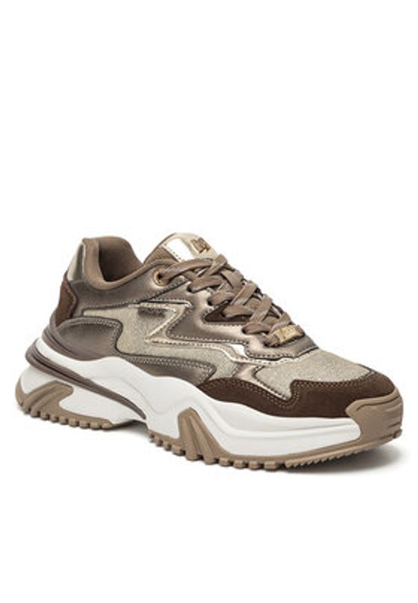 MEXX Sneakersy MI001009743W Złoty. Kolor: złoty. Materiał: materiał