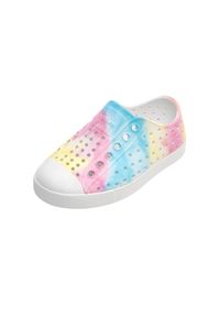 Native Shoes - Buty miejskie młodzieżowe NATIVE JEFFERSON SUGARLITE PRINT BIG KID. Okazja: na co dzień. Kolor: wielokolorowy. Wzór: nadruk