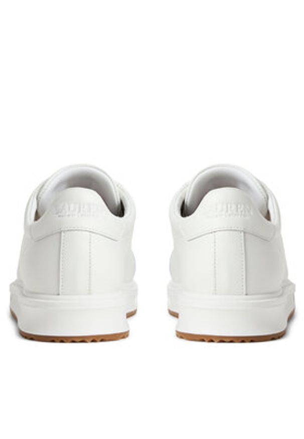 Lauren Ralph Lauren - LAUREN RALPH LAUREN Sneakersy Ainsley Sk Ltl 802959228001 Biały. Kolor: biały. Materiał: skóra