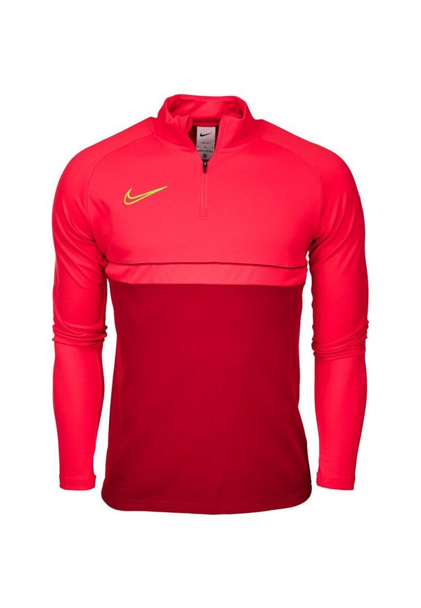 Bluza sportowa dla dzieci Nike Df Academy 21 Drill Top. Kolor: czerwony