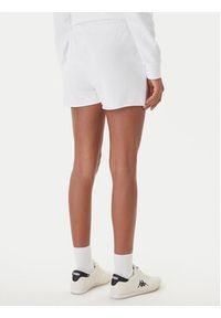 Kappa Szorty sportowe Fefra 351K2RW Biały Regular Fit. Kolor: biały. Materiał: bawełna #3