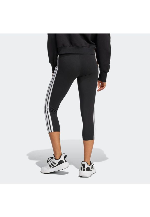 Adidas - Legginsy fitness damskie ADIDAS. Materiał: włókno, materiał, bawełna. Sport: fitness