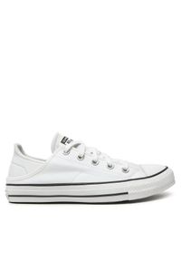 Converse Trampki Chuck Taylor All Star Crush Heel Ox A03076C Biały. Kolor: biały. Materiał: materiał