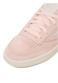 Reebok Sneakersy EO-CLUB C 85 100263743 Różowy. Kolor: różowy. Materiał: skóra, zamsz. Model: Reebok Club #7