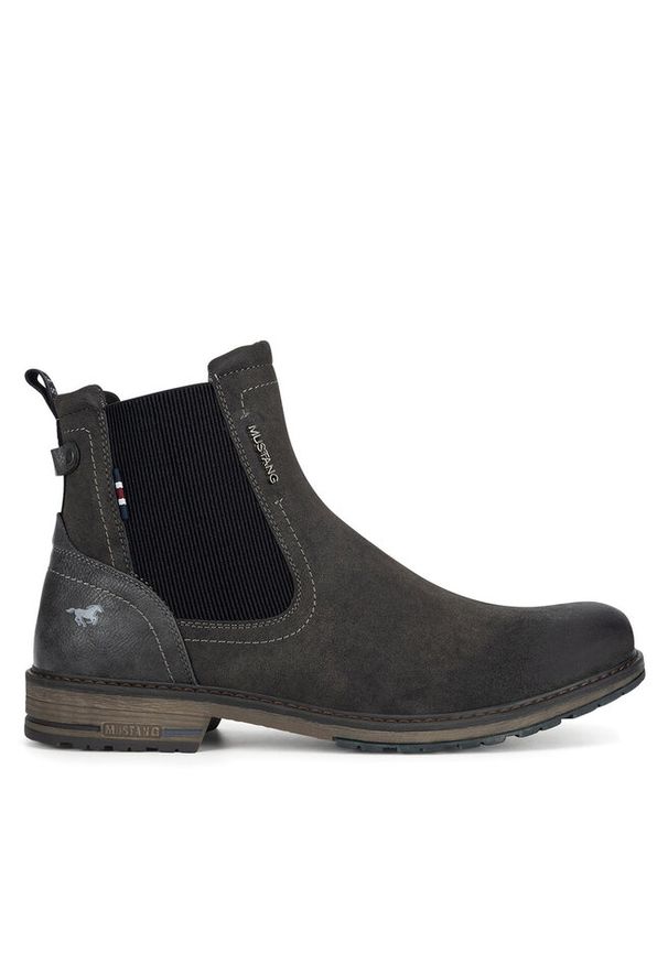 Botki Mustang. Kolor: szary