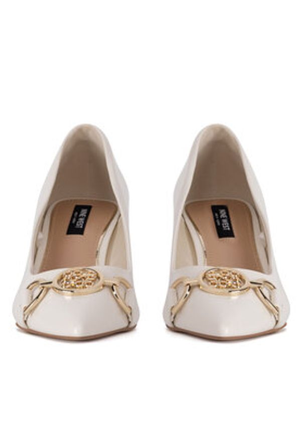 Nine West Szpilki CWBFS128-06 Écru. Materiał: syntetyk, materiał. Obcas: na szpilce