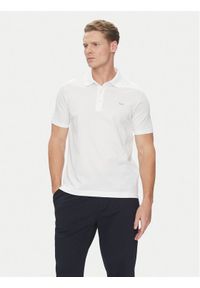 PAUL & SHARK - Paul&Shark Polo 25411232 Biały Regular Fit. Typ kołnierza: polo. Kolor: biały. Materiał: bawełna