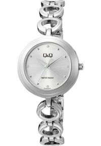 Zegarek damski QQ F11A-001P srebrny. Kolor: srebrny #1