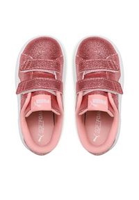 Puma Sneakersy Smash 3.0 Glitz Glam V Inf 394688 01 Różowy. Kolor: różowy #3