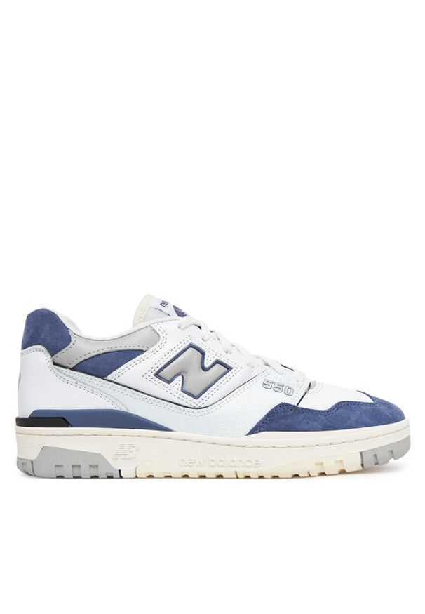 New Balance Sneakersy BB550BWG Biały. Kolor: biały. Materiał: skóra