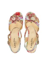 Laura Vita Sandały Framboiseo 42 Kolorowy. Materiał: skóra. Wzór: kolorowy #4