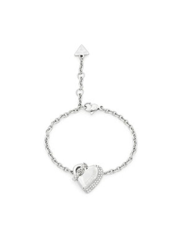 Guess Bransoletka JUBB06 074JW Srebrny. Materiał: ze stali nierdzewnej, ze stali. Kolor: srebrny