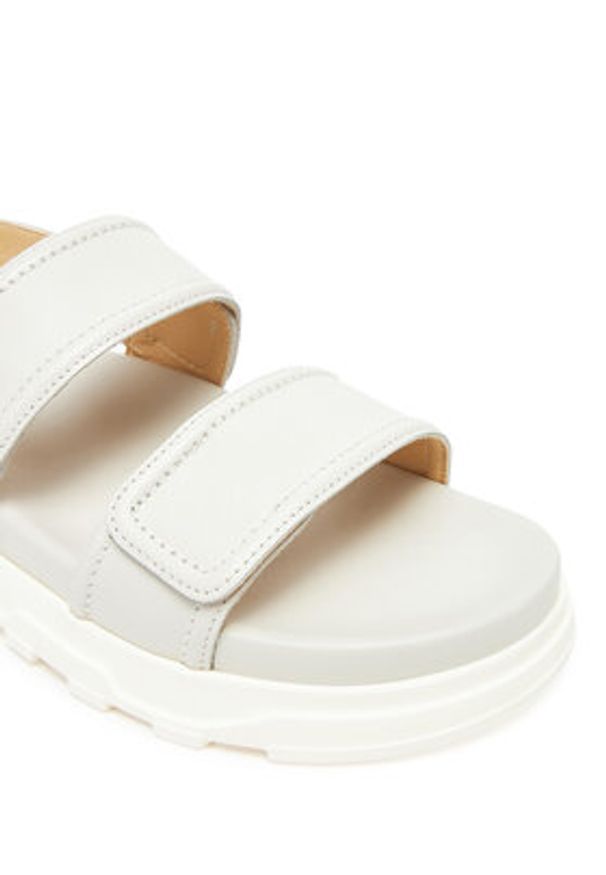 Furla Sandały Sporty Chic YJ52SPC Y62000 1704S Écru. Materiał: skóra. Styl: sportowy