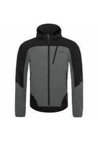 Męska kurtka softshell Kilpi NEATRIL-M. Kolor: szary. Materiał: softshell. Sport: turystyka piesza #1