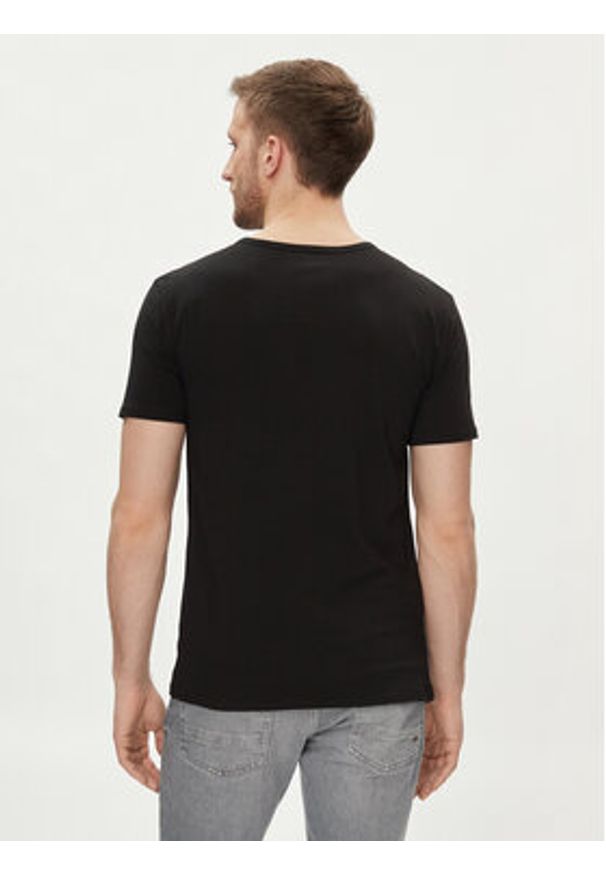 TOMMY HILFIGER - Tommy Hilfiger Komplet 3 t-shirtów UM0UM03137 Czarny Regular Fit. Kolor: czarny. Materiał: bawełna