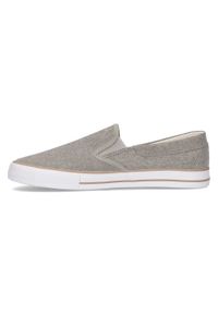 Tenisówki slip-on Filippo Mtn210/21 Gr szare. Okazja: do pracy. Zapięcie: bez zapięcia. Kolor: szary. Materiał: guma, skóra, materiał, bawełna, kauczuk. Szerokość cholewki: normalna. Sezon: lato #7