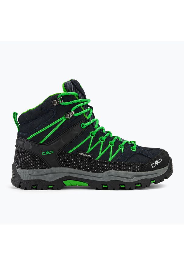 Buty trekkingowe dziecięce CMP Rigel Mid. Okazja: na co dzień. Kolor: niebieski