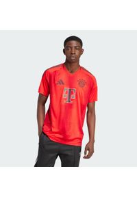 Adidas - Koszulka FC Bayern 24/25 Home. Kolor: czerwony. Materiał: materiał