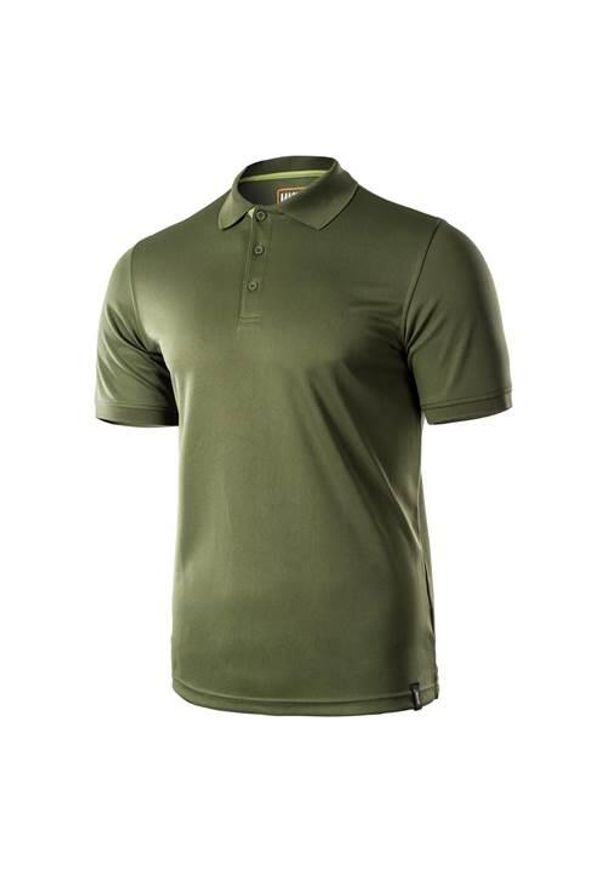 Koszulka sportowa męska Magnum 34935366723. Typ kołnierza: polo. Kolor: zielony. Styl: sportowy