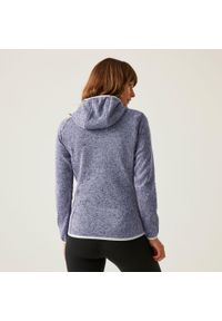 Bluza damska z kapturem Regatta Newhill II. Typ kołnierza: kaptur. Kolor: różowy. Materiał: polar. Sport: turystyka piesza