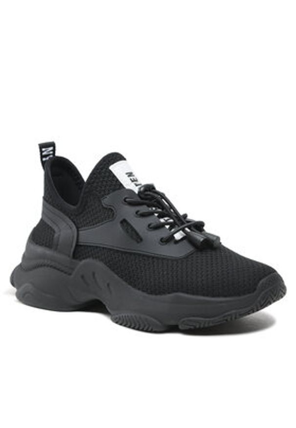 Steve Madden Sneakersy Match-E SM19000020-184 Czarny. Kolor: czarny. Materiał: materiał