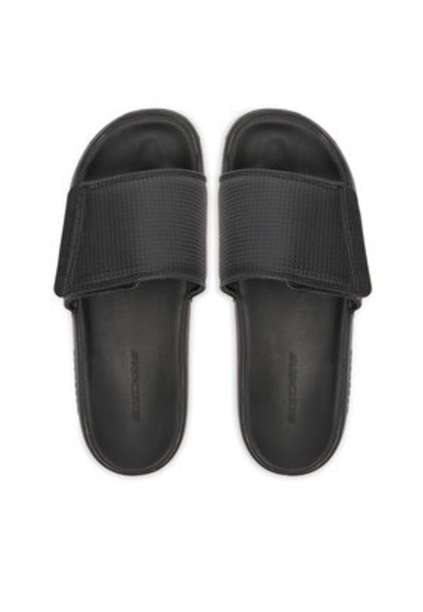 skechers - Skechers Klapki Gambix 2.0- 51729/BBK Czarny. Kolor: czarny. Materiał: syntetyk
