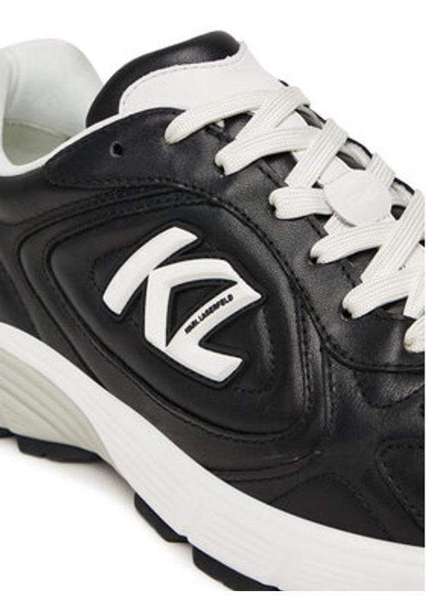 Karl Lagerfeld - KARL LAGERFELD Sneakersy Orion KL55524 Czarny. Kolor: czarny. Materiał: skóra