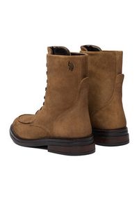 U.S. Polo Assn. Trzewiki CEO-MARIKA001W/EL1 Brązowy. Kolor: brązowy. Materiał: zamsz, skóra #3