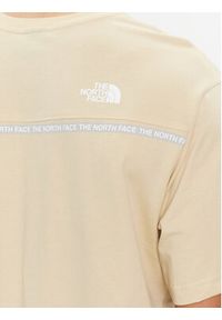 The North Face T-Shirt Zumu NF0A87DD Beżowy Regular Fit. Kolor: beżowy. Materiał: bawełna #3
