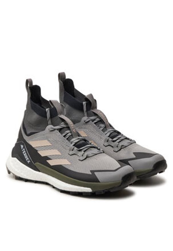 Adidas - adidas Trekkingi Terrex Free Hiker 2.0 IG8866 Szary. Kolor: szary. Materiał: materiał. Model: Adidas Terrex. Sport: turystyka piesza