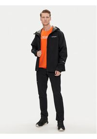 Adidas - adidas Kurtka przejściowa Terrex Multi RAIN.RDY 2.5-Layer Rain Jacket HM4051 Czarny Regular Fit. Kolor: czarny. Materiał: syntetyk