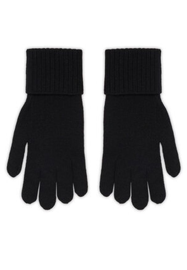 Weekend Max Mara Rękawiczki Damskie Zamianew 2525566055 Czarny. Kolor: czarny. Materiał: wełna