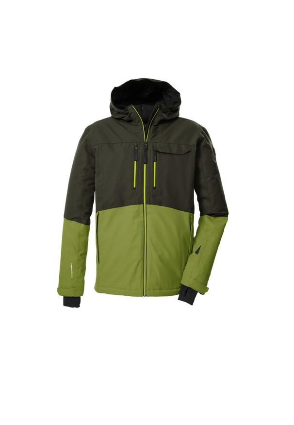 Kurtka narciarska Killtec KSW 53. Kolor: wielokolorowy, szary, zielony. Sport: narciarstwo