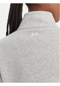 Under Armour Bluza Rival Fleece Script 6012292 Szary Regular Fit. Kolor: szary. Materiał: bawełna #5