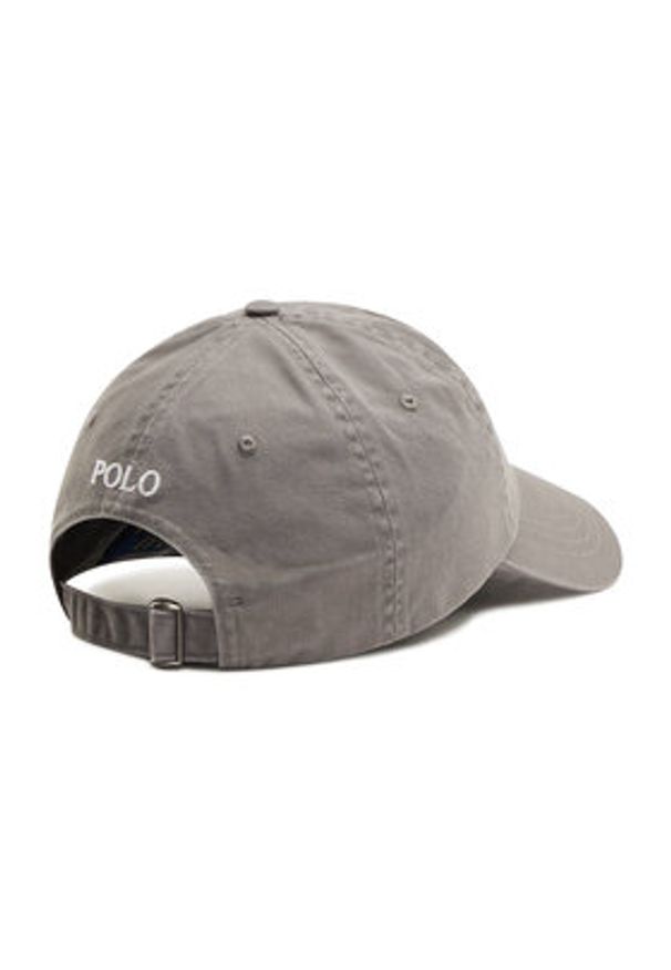 Polo Ralph Lauren Czapka z daszkiem Hat 710548524009 Szary. Kolor: szary. Materiał: materiał