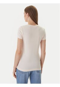 Guess T-Shirt W5GI04 J1314 Różowy Slim Fit. Kolor: różowy. Materiał: bawełna #3