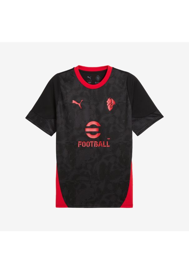 Koszulka piłkarska na treningi Puma AC Milan 25/26. Materiał: materiał. Sport: fitness, piłka nożna