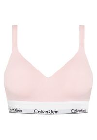 Calvin Klein Underwear Biustonosz top 000QF7900E Różowy. Kolor: różowy. Materiał: bawełna