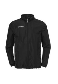 UHLSPORT - Dziecięca kurtka wodoodporna Uhlsport Score. Kolor: czarny, biały, wielokolorowy. Materiał: materiał. Sport: piłka nożna