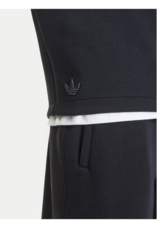 Adidas - adidas Bluza Neuclassics JW7918 Czarny Oversize. Kolor: czarny. Materiał: bawełna, syntetyk