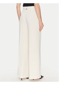 TwinSet - TWINSET Spodnie palazzo 251TP2102 Écru Wide Leg. Materiał: syntetyk #6