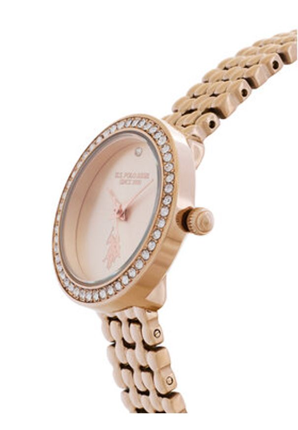 U.S. Polo Assn. Zegarek Harmony USP8431RG Złoty. Kolor: złoty