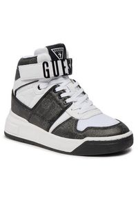 Guess Sneakersy FLPCR3 FAL12 Biały. Kolor: biały. Materiał: skóra