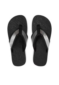 Calvin Klein Jeans Japonki Beach Sandal In Met YM0YM00950 Czarny. Kolor: czarny. Materiał: materiał